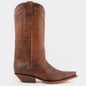 7 Leguas | Men's Whiskey Leather Cowboy Boot with Leather Sole | 1748-EI