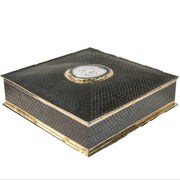 Corda | Kapara Burned Alpaca Box | Nickel Silver
