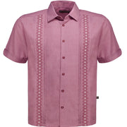 Ignacio Marrufo | WPE16-Handcrafted Guayabera | Mauve