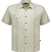 Ignacio Marrufo | WPE17-Handcrafted Guayabera | Khaki