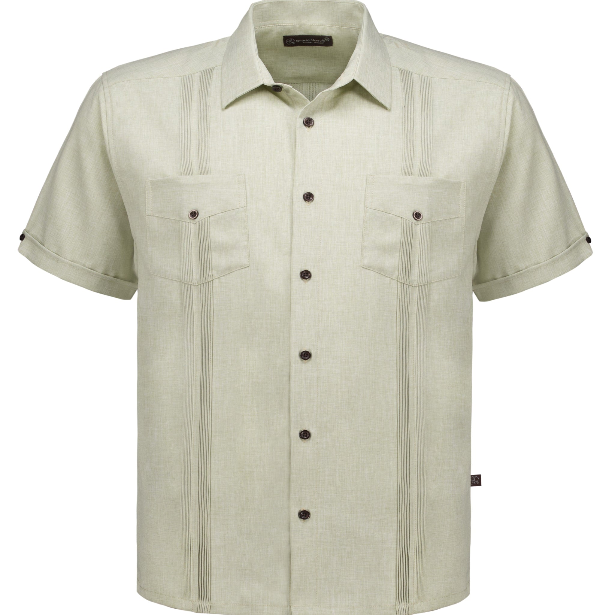 Ignacio Marrufo | WPE17-Handcrafted Guayabera | Khaki