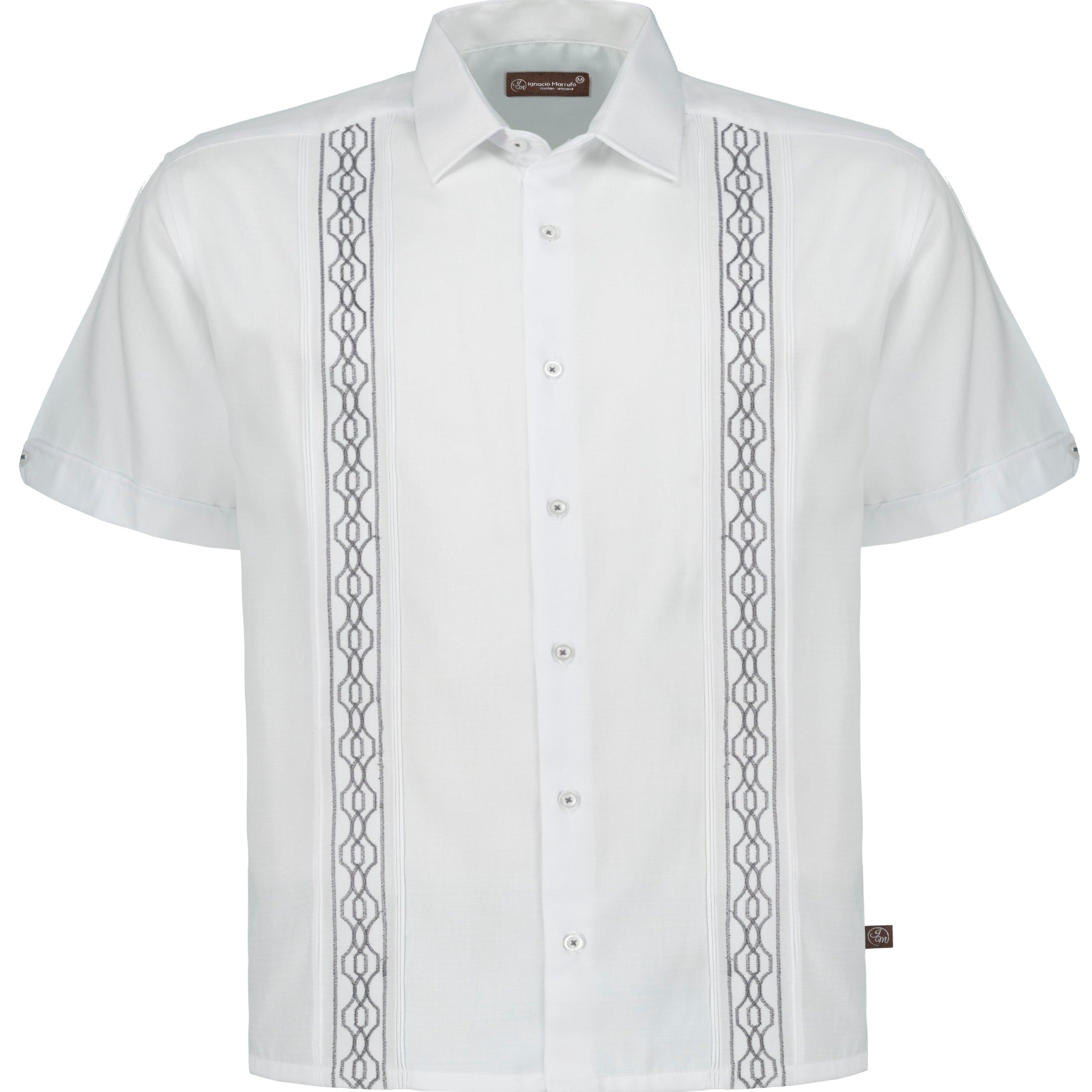 Ignacio Marrufo | WPE21-Handcrafted Guayabera | White