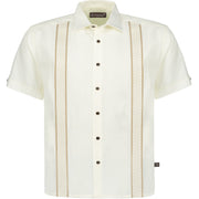 Ignacio Marrufo | WPE23-Handcrafted Guayabera | Bone