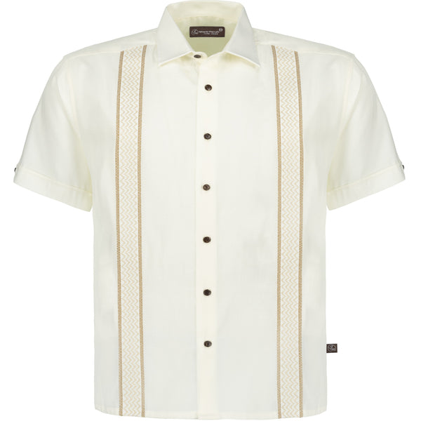 Ignacio Marrufo | WPE23-Handcrafted Guayabera | Bone