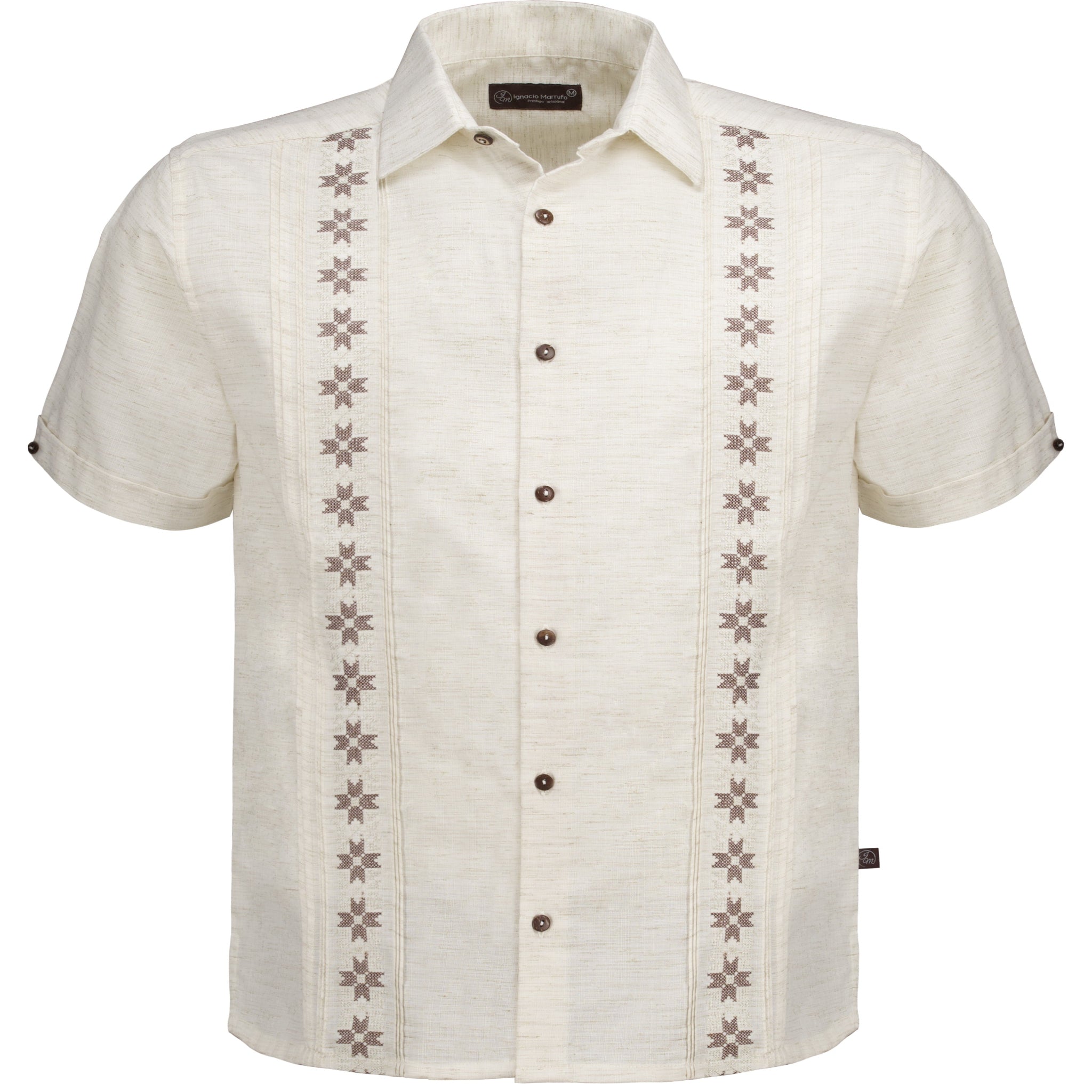 Ignacio Marrufo | WPE24-Handcrafted Guayabera | Natural