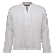 Ignacio Marrufo | WPE32RL-Handcrafted Guayabera | White