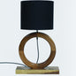 Revica | LM Oaxaca | Parota Wood & Textile Table Lamp