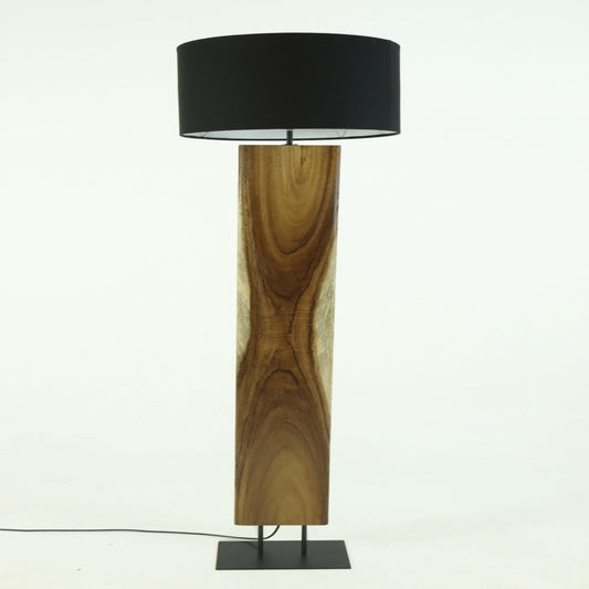 Revica | Lp Tamara |  Parota Metal Fabric Table Lamp