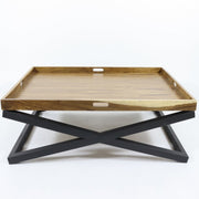 Revica | MCD Sevilla | Parota Wood & Metal Coffee Table