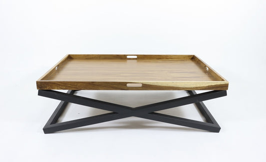 Revica | MCD Sevilla | Parota Wood & Metal Coffee Table
