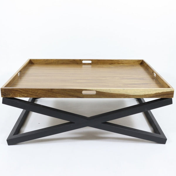 Revica | MCD Sevilla | Parota Wood & Metal Coffee Table