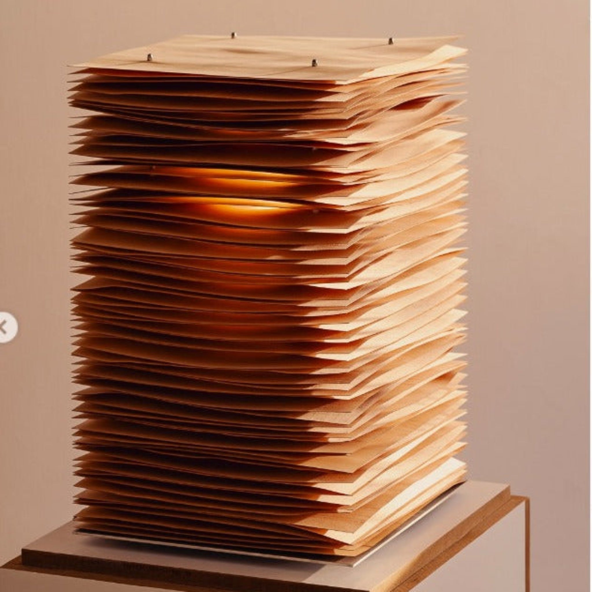 Rafael Weber | Mil Hojas Lamp | Maple