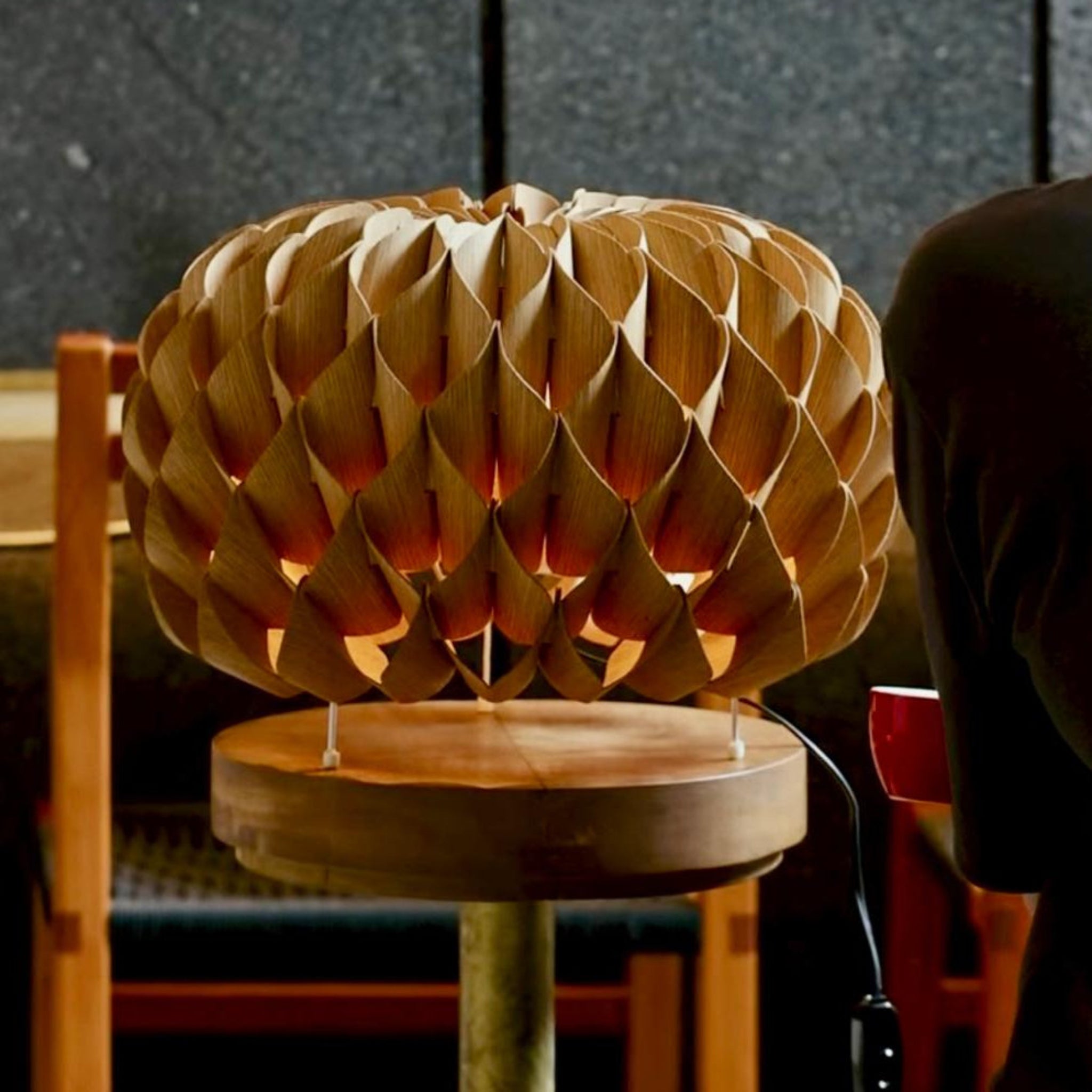 Rafael Weber | Cala Desk Lamp-LB-CU-06-00 | Oak