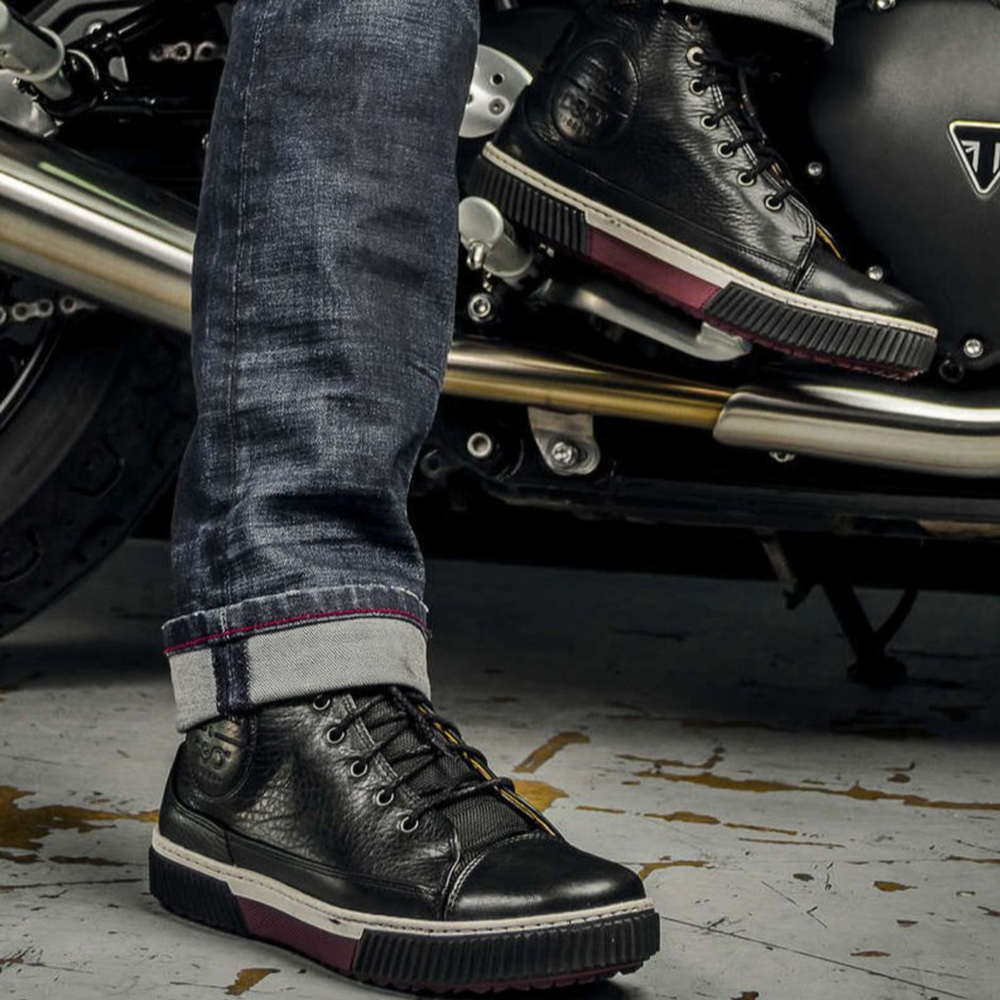 Umberto x Luce | Bonhan Classics Biker Sneakers