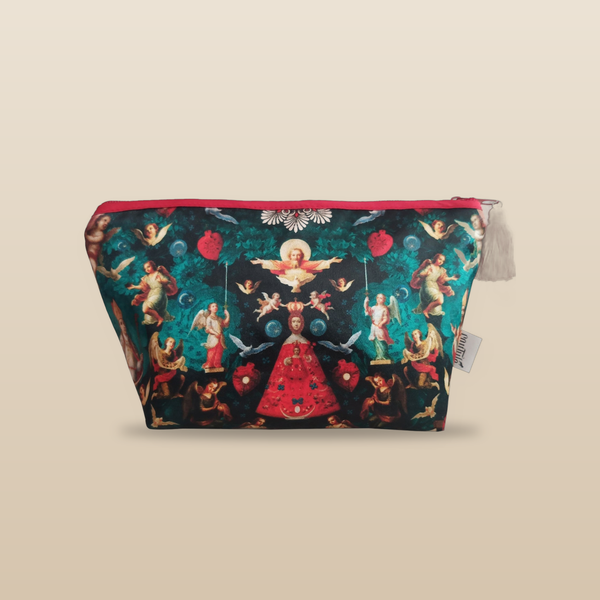 Cautivo Barroco Cosmetic Bag, premium studio product photo