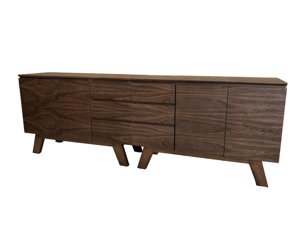 DM Compostela | Two-Module Credenza Pontevedra | Almond Finish