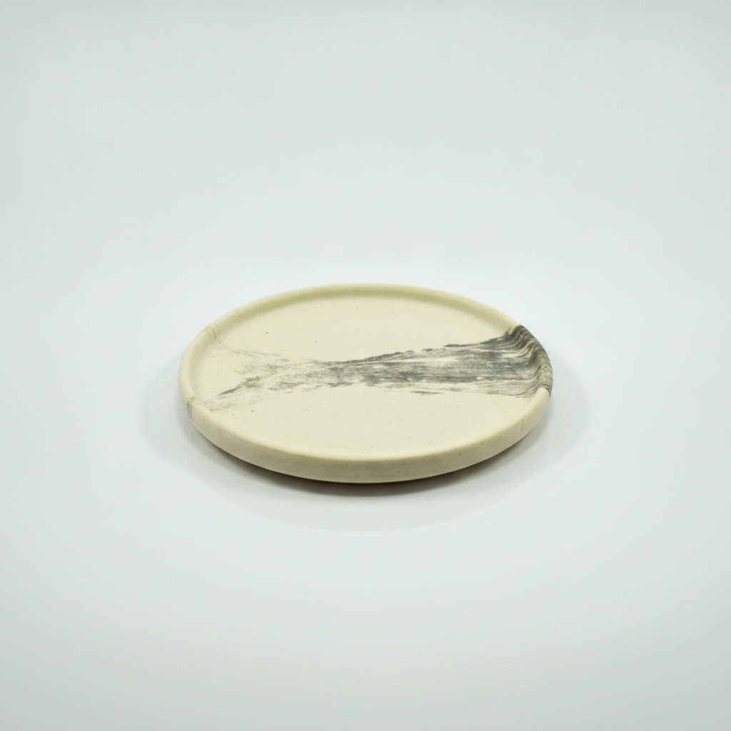 Damar Small Dorado Tail Plate black print, studio product photo