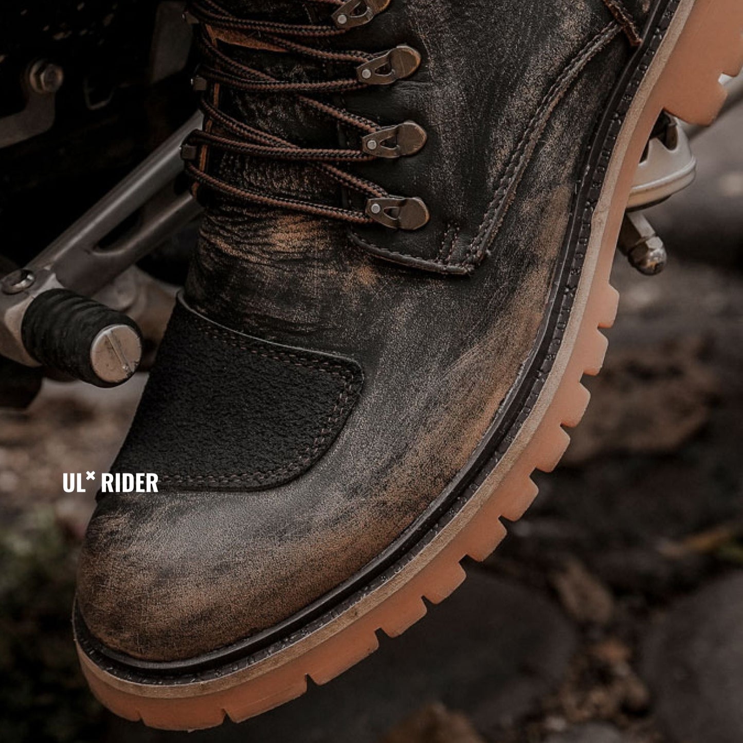Umberto x Luce | Dune Motorcycle Boots