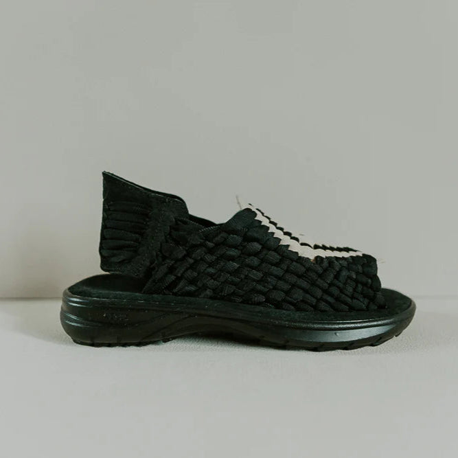 Kwara | Men's Sandal Black, Black & Beige | Tariacuri Premium