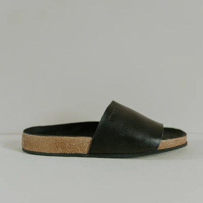 Kwara | Leather Sandals Slide | Men