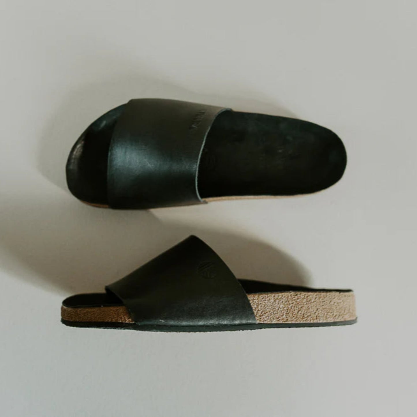 Kwara | Leather Sandals Slide | Men
