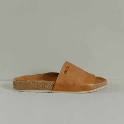 Kwara | Leather Sandals Slide | Men