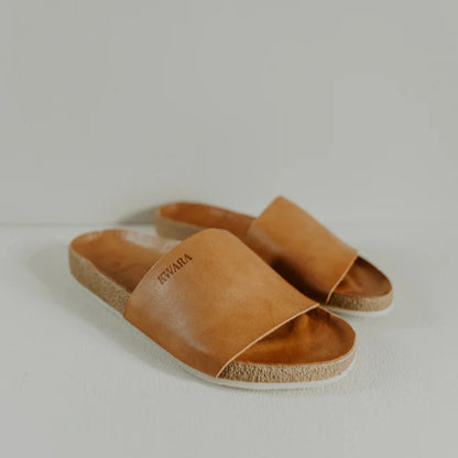Kwara | Leather Sandals Slide | Men