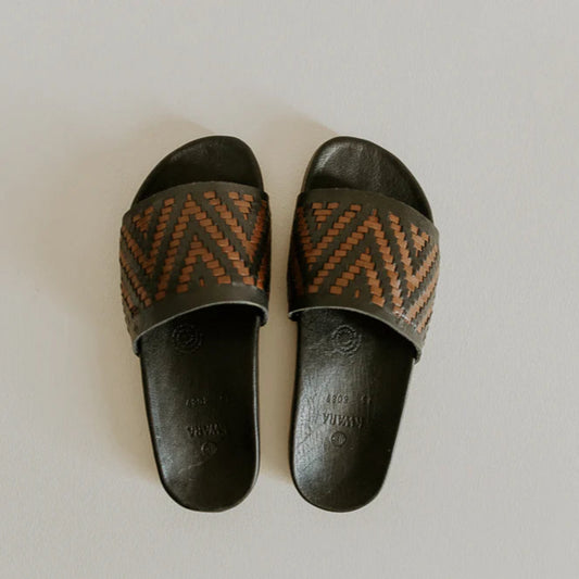 Kwara | Woven Sandals Slide | Women