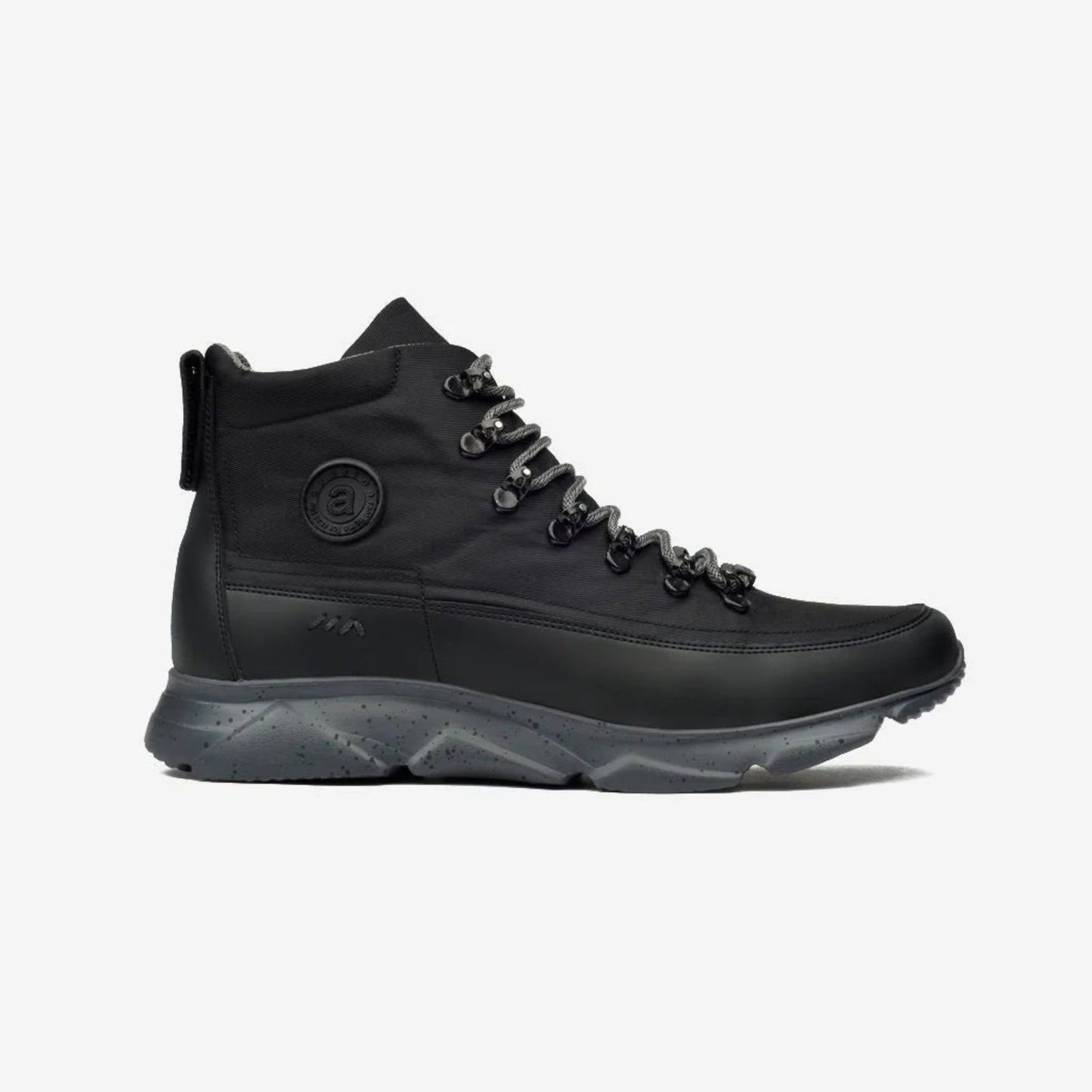 Aretina | Lottus | Men's Urban Adventure Boot | Black Leather