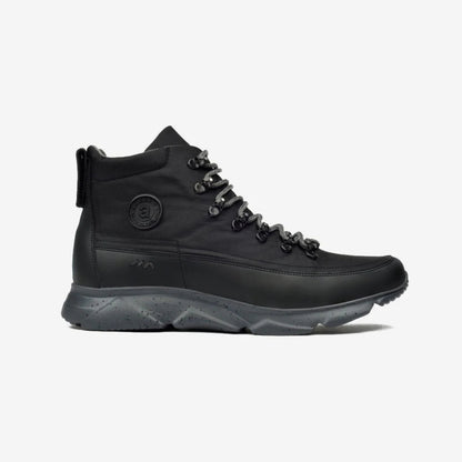 Aretina | Lottus | Men's Urban Adventure Boot | Black Leather