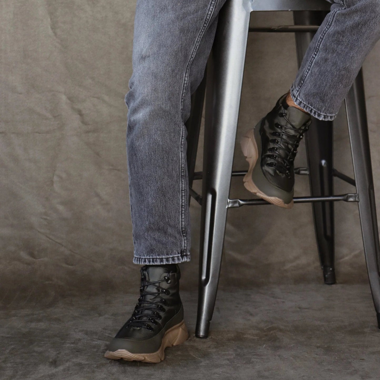 Aretina | Lottus | Men's Urban Adventure Boot | Green