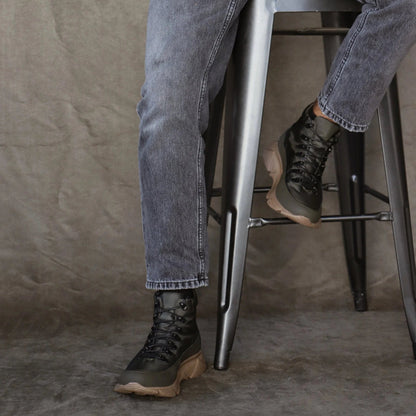 Aretina | Lottus | Men's Urban Adventure Boot | Green