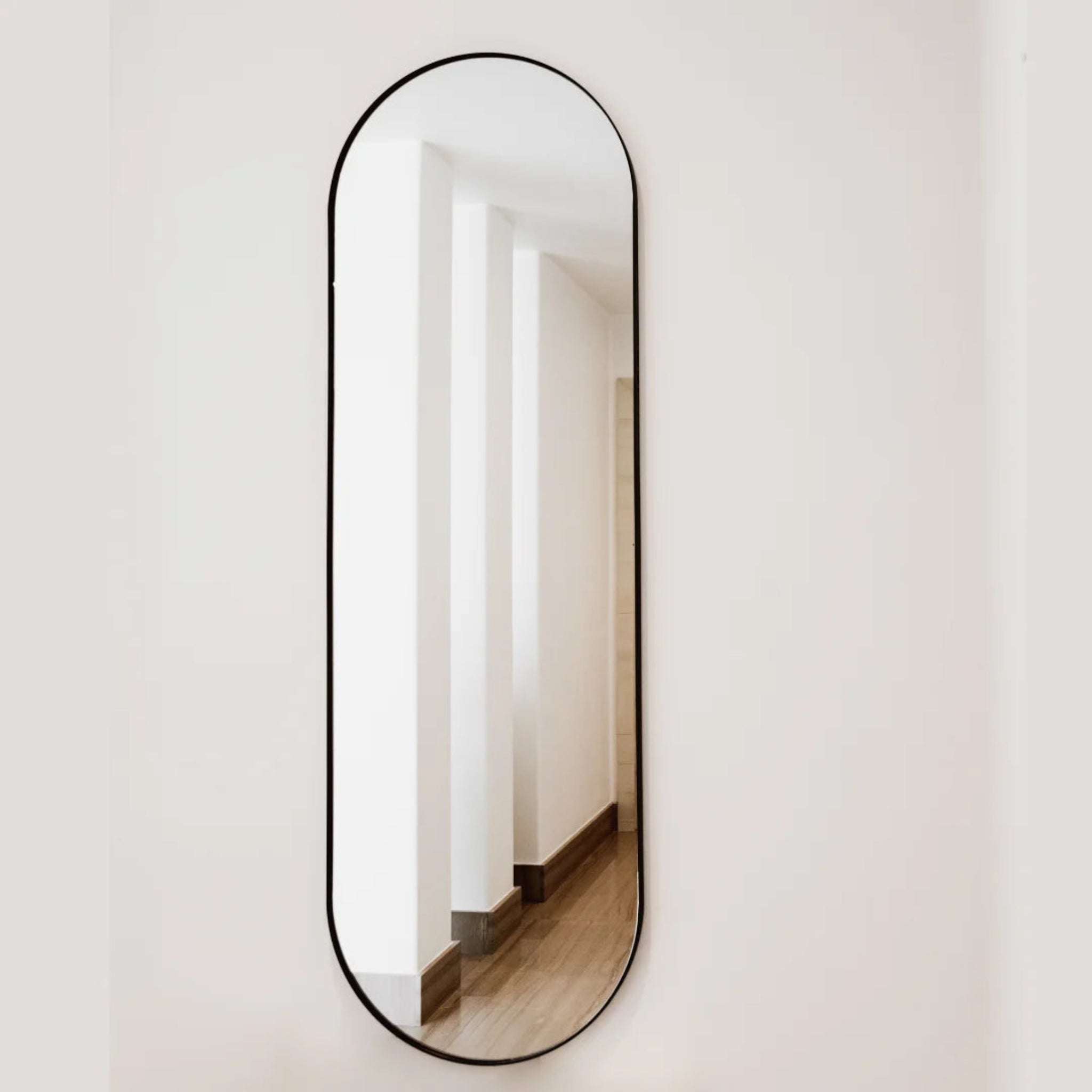 Admirror | Nora Contemporary Mirror | Black