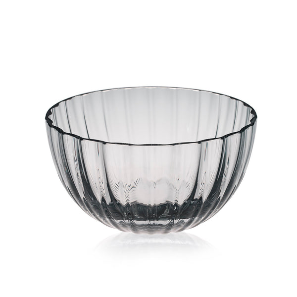 Nouvel | Medium Phoenix Bowl | Clear, Neutral Gray