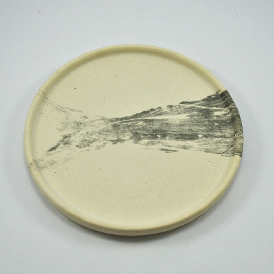 Damar | Small Dorado Tail Plate | Black Print