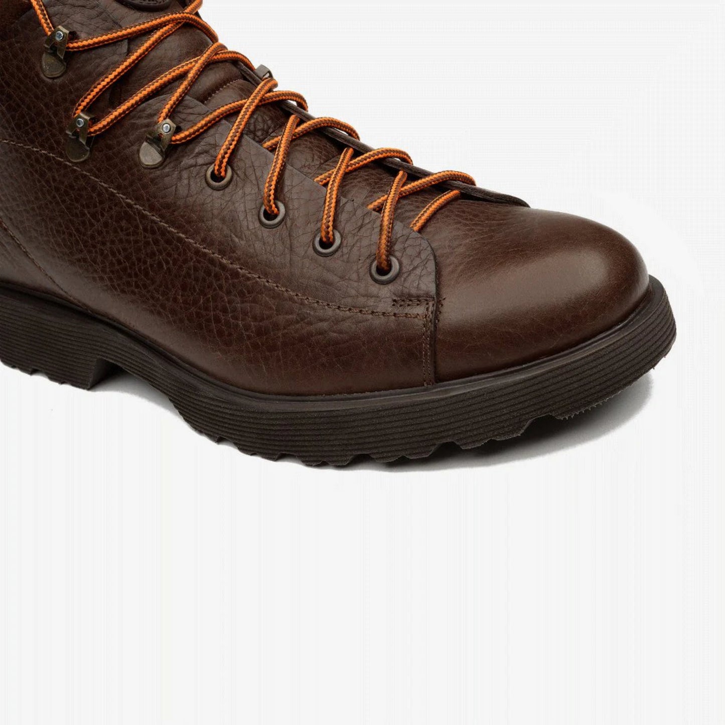Aretina | Ronaldo | Men's Urban Lace Up Boot in Brown Leather