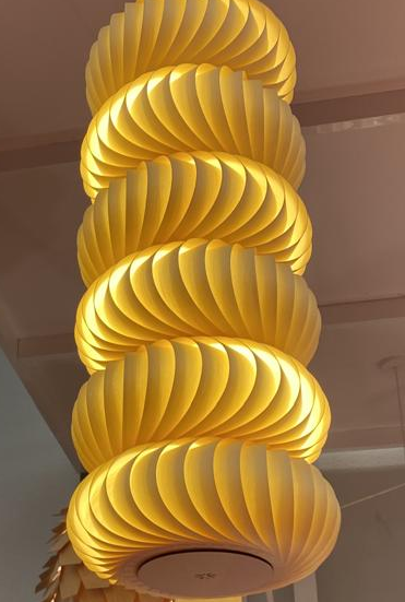 Rafael Weber | Serpentin Pendant Lamp | Diritto Ash