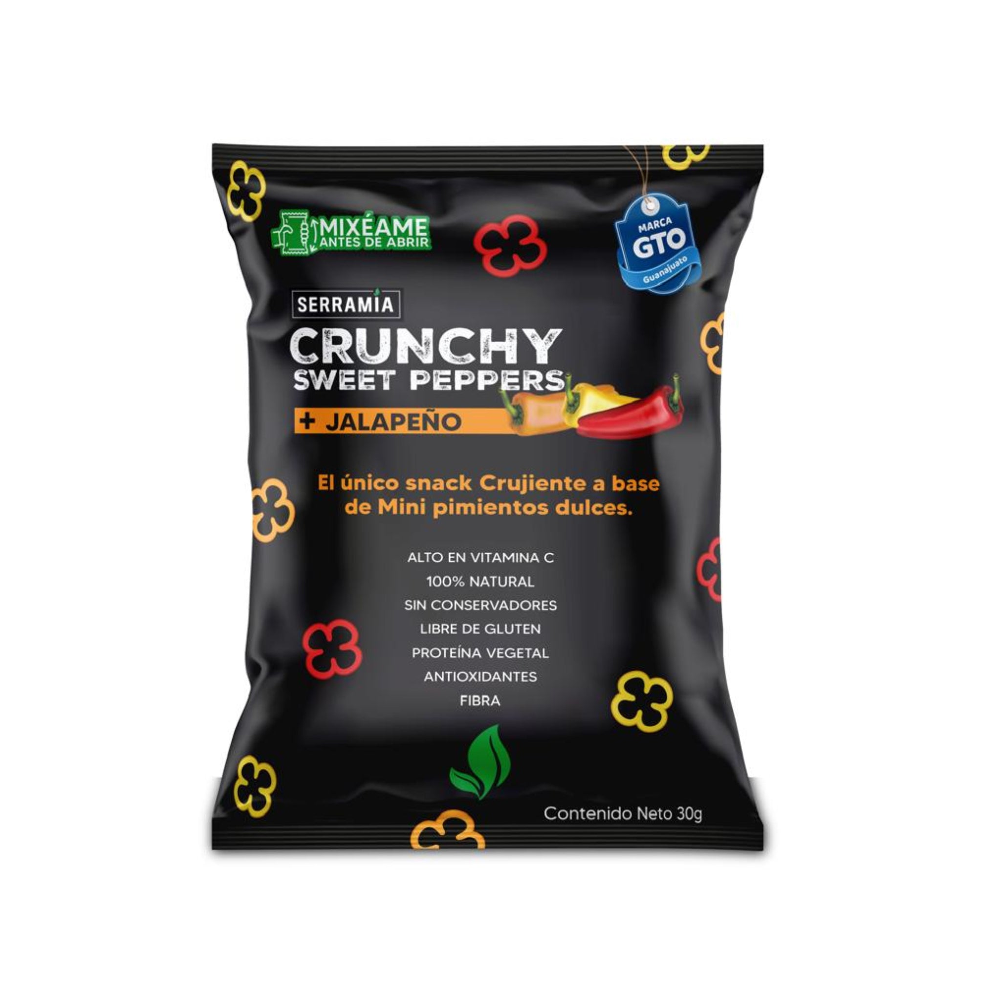 Serramia | Crunchy Mini Sweet Pepper | Jalapeño Flavor