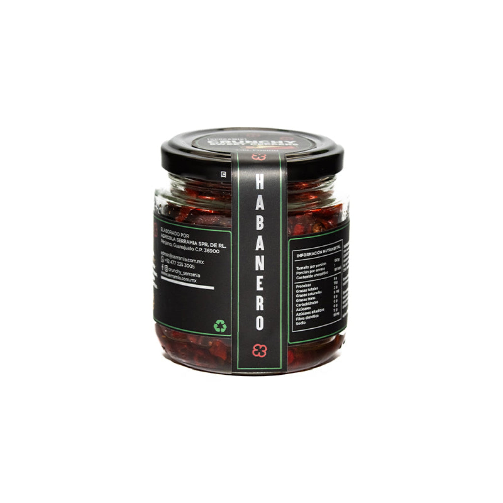 Serramia | Crunchy Mini Sweet Pepper with Habanero Flavor | Glass Jar