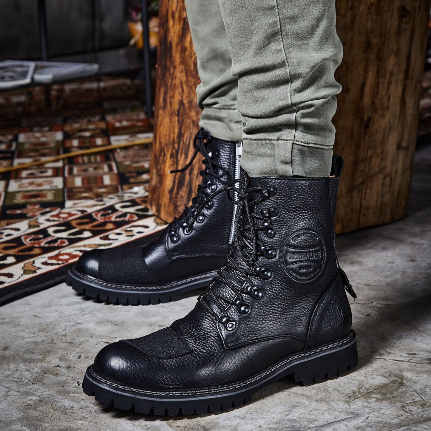 Umberto x Luce | Nolds Motorcycle Boots