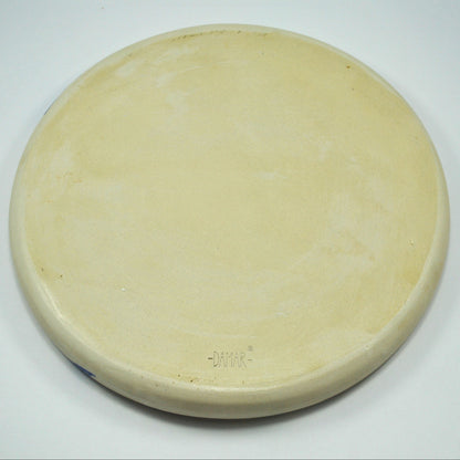 Damar | Black Marlin Tail Dinner Plate | Black Print