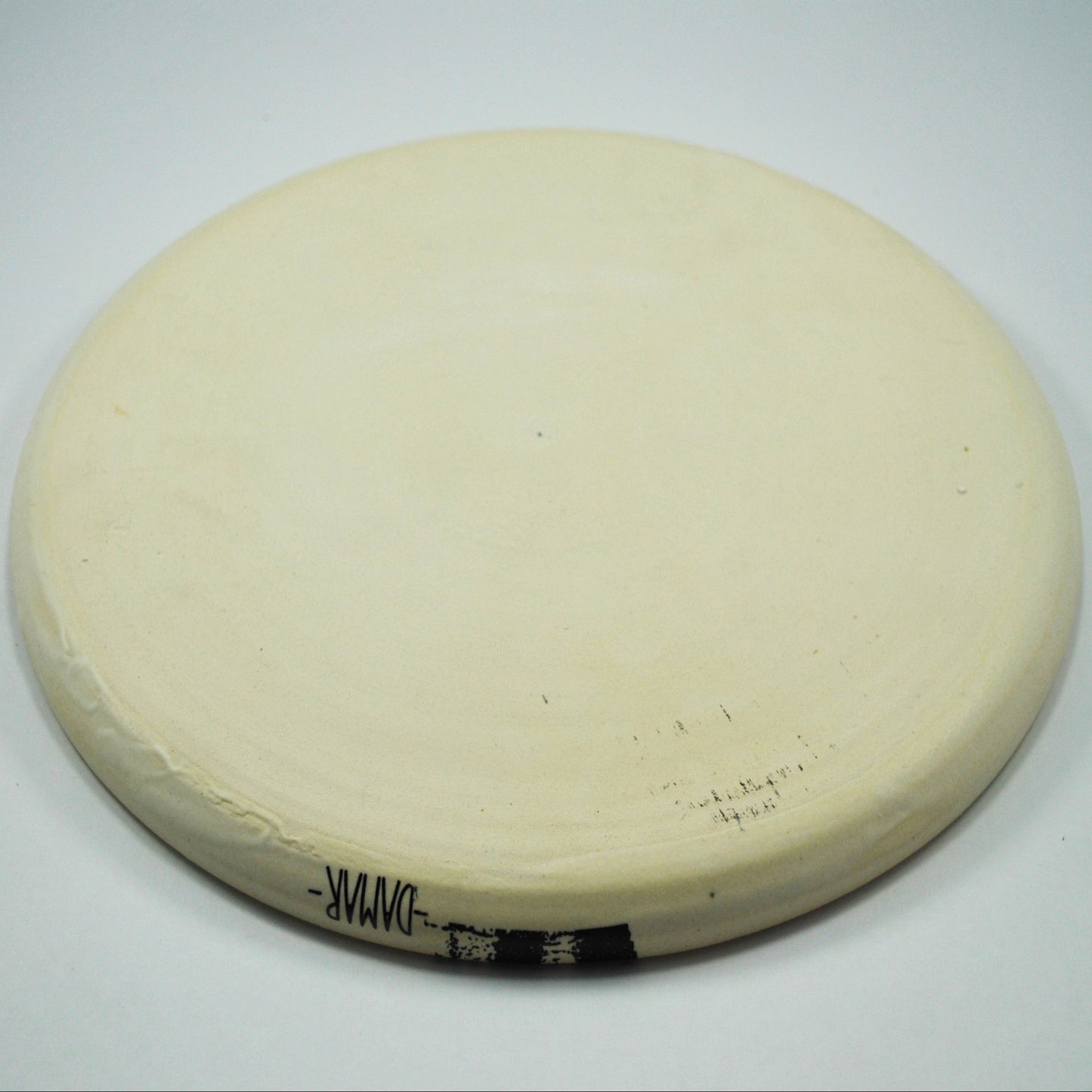 Damar | Black Marlin Tail Dinner Plate | Black Print