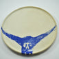 Damar | Blue Marlin Tail Dinner Plate | Blue Print