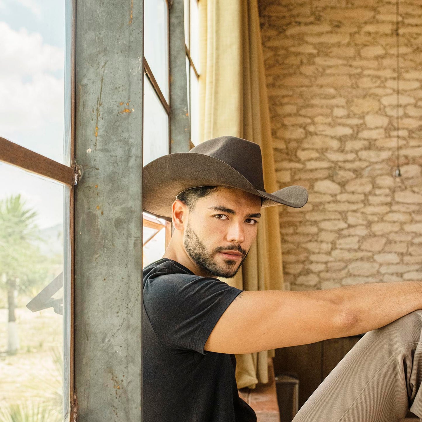 7 Leguas | Men's Chocolate Premium Wool Cowboy Hat